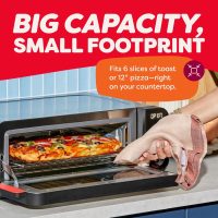 Instant Pot InstantHeat™ Pizza and Toaster Oven, Fits a 12" Pizza, Fresh Pizza, Frozen Pizza, Bake, Toast, Broil, & Reheat - Image 6
