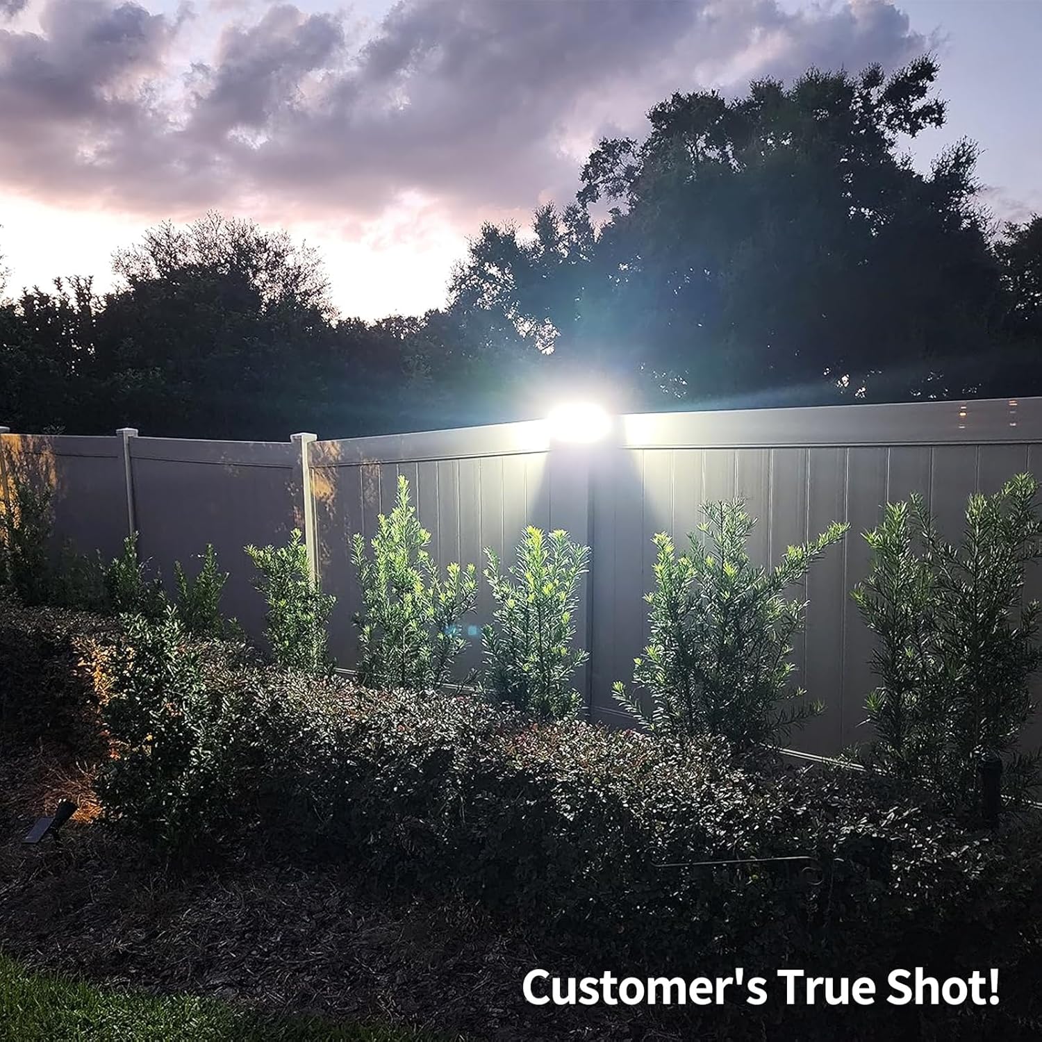 intelamp Solar Outdoor Lights,6000mAh Motion Sensor with Dual Sensors,Waterproof Solar Flood Lights 270°Wide Angle for Outside with 3 Modes - Image 9