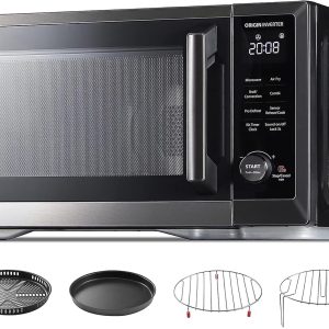 TOSHIBA Countertop Microwave Oven Air Fryer Combo, Inverter, Convection, Broil, Speedy Combi, Even Defrost, Humidity Sensor, Mute Function, 27 Auto Menu&47 Recipes, 1.0 cu.ft/30QT, 1000W