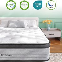 Queen Mattress, 12 Inch Hybrid Matress with Memory Foam & Individual Pocket Springs, Queen Size Mattress in a Box, Medium Firm Feel, Pressure Relief, Edge Support, Motion Isolation - Image 5