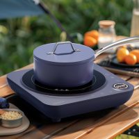 CIARRA CATIH1A-M Portable Induction Cooktop, Slim Single Electric Countertop Burner with Sensor Touch and Digital time, Blue - Image 8