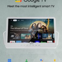 SYLVOX Waterproof Portable TV, 15.6" Shower TV 1080P Smart TVs for Bathroom, 10000mAh Rechargeable Battery Operated (4-6H Play Time), IP66 Waterproof, Voice Assistant, 360° Rotating Kickstand - Image 7