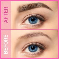 iMethod Eyebrow Pen - Eyebrow Pencil Magical 2-in-1 Eye Brow Pencils for Women with 4-Fork-Tip & Precise Brush-Tip for Natural Hair-Like Brows, Last All-Day, with Eyebrow Spoolie Brush, Dark Brown - Image 2