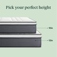 ZINUS 12 Inch True Support Hybrid Mattress [New Version], Queen, Fiberglass Free, Medium Feel, Motion Isolation, Certified Safe Foams & Fabric, Mattress in A Box - Image 8