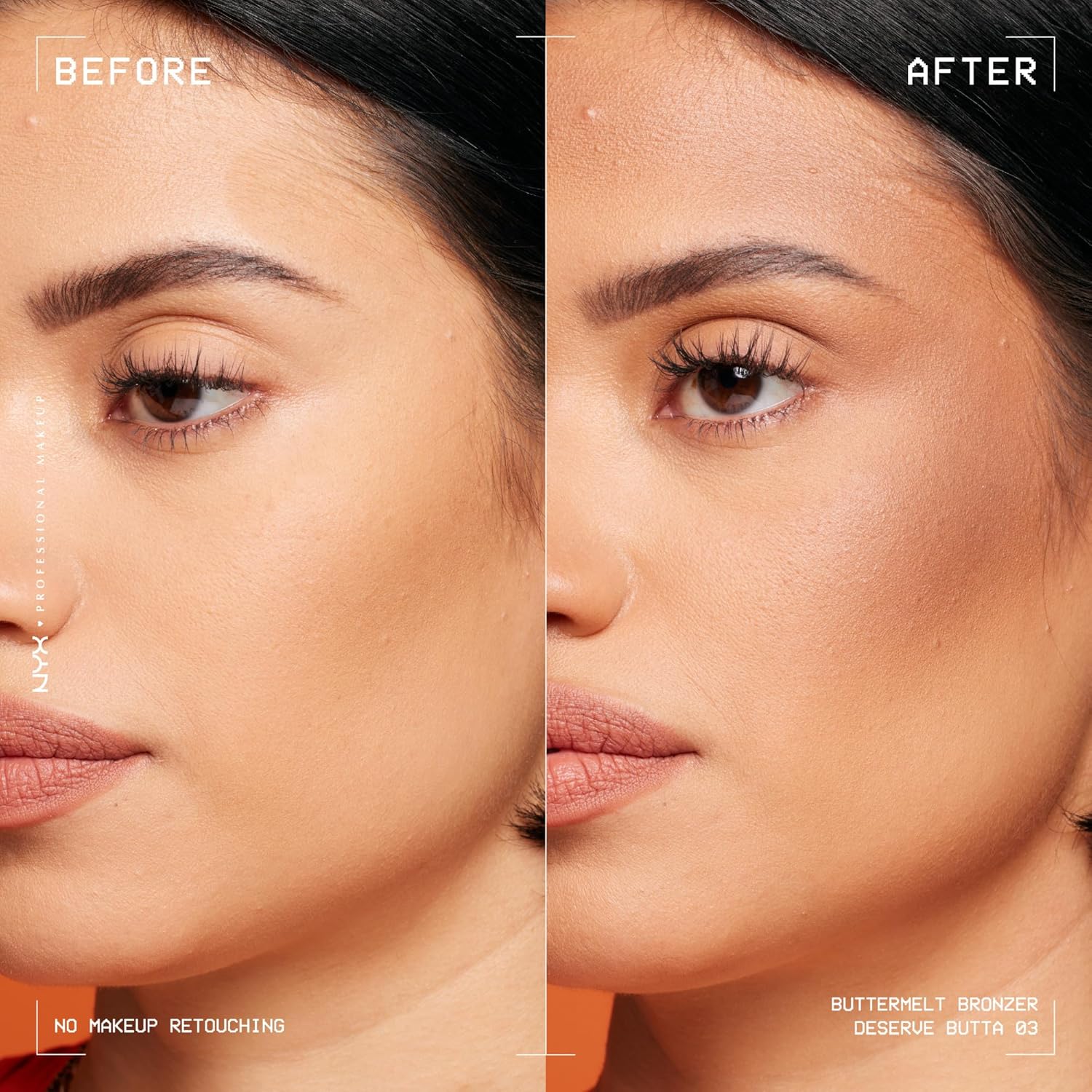 NYX PROFESSIONAL MAKEUP Matte Buttermelt Bronzer, Longwear Face Makeup with Up to 12 Hours of Wear, Vegan Formula - Deserve Butta (Light Medium Cool) - Image 2