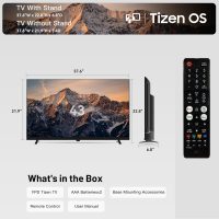 FPD 43 Inch Smart TV 1080P Full HD Powered by Tizen OS Compatible with Dolby Audio, HDR 10, HDMI, WiFi, Bluetooth, Flat Screen Television (AT43-P1, 2025) - Image 9