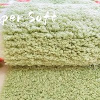 Stay Young Cute and Nice Rose Flower Area Rugs for Bedroom Living Room Bathroom Rugs Bath Mat Super Soft Non Slip Absorbent Green 17.71 x 49.21 Inch - Image 3