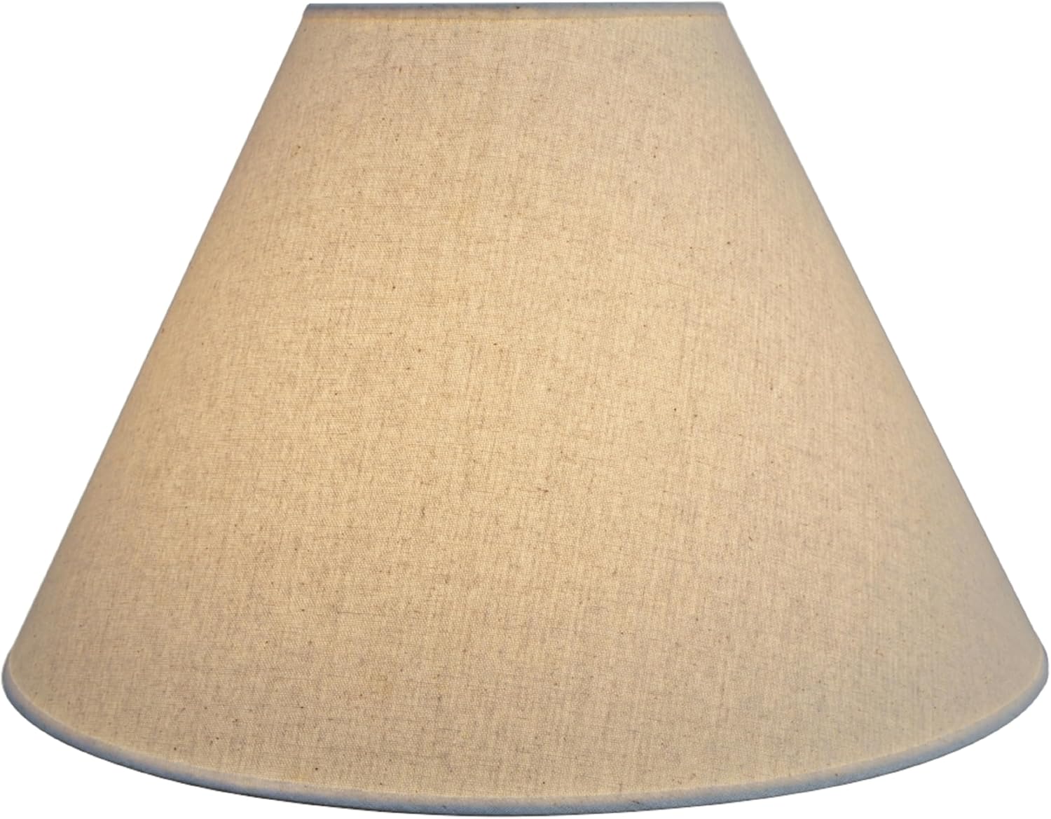 Aspen Creative 32023A Transitional Hardback Empire Shaped Spider Construction Lamp Shade in Beige, 18" wide (7" x 18" x 12 1/2") - Image 2