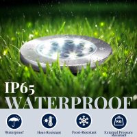 SOLPEX Solar Lights Outdoor Waterproof, 12 Pack Solar Ground Lights, Solar Garden Lights Landscape Lighting for Pathway Driveway Patio Backyard Walkway (Cool White) - Image 5