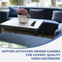 Covert Video Lawmate TV Remote Control Hidden Camera - Spy Gadgets with DVR & PIR Motion Activated Recording - Gives 9 Days of Standby Power, Records HD Quality Videos - Image 6