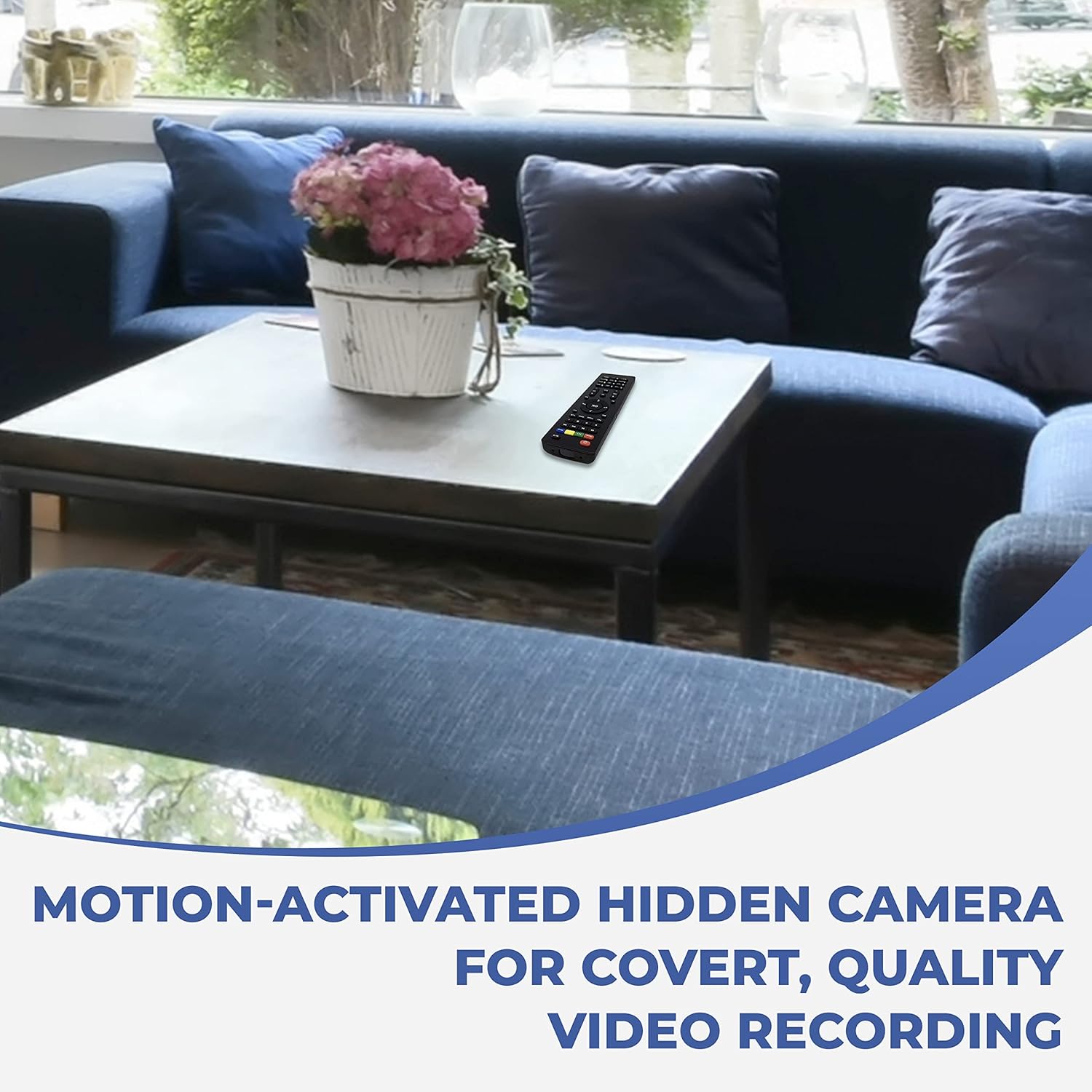 Covert Video Lawmate TV Remote Control Hidden Camera - Spy Gadgets with DVR & PIR Motion Activated Recording - Gives 9 Days of Standby Power, Records HD Quality Videos - Image 6