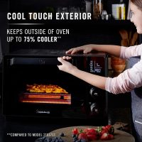 Calphalon Air Fryer Oven, 11-in-1 Toaster Oven Air Fryer Combo, Cool Touch Exterior, 26.4 QT/25 L, Fits 12" Pizza, Stainless Steel - Image 4