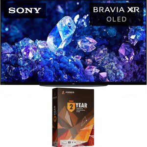 Sony XR48A90K 48 Inch 4K Bravia XR OLED High Definition Resolution Smart TV with 2 Year Amber Protection Plan (2022)