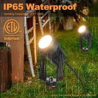 Outdoor Landscape lighting Low Voltage, 65.6FT Wired LED Spot light with Plug-in Transformer, IP65 Waterproof Outside Uplight 18W 1800LM for Yard Garden Tree Pathway House, Warm White 3000K, Pack of 6 - Image 2