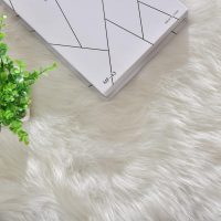 White Faux Sheepskin Fuzzy Fur Rugs for Bedroom Small Machine Washable Fluffy Area Rugs for Living Room 2x4 Shag Nursery Rug - Image 3
