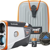 Bushnell Golf Tour V6 Shift Laser Rangefinder with Slope Switch, Visual Jolt Flag Locking, Magnetic Mount, 1300 Yard Range 6X Magnification - Image 9