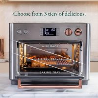 Café Couture Oven with 14 essential cooking modes, including Air Fry, CrispFinish, Bake, Broil, Roast, Toast, Pizza, WiFi & Smart Connected, Voice Control, Countertop Small Appliances, Steel Silver - Image 3