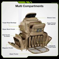TIDEWE Tactical Range Backpack Bag for Gun and Ammo with Pistol Case - Image 3