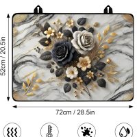 Heat-Resistant Glass Stove Top Cover with Anti-Slip Rubber Coating – 28.5x20.5 Inch Electric Stove Protector, Scratch-Resistant, Expands Counter Space, Stylish Kitchen Decor - Image 2