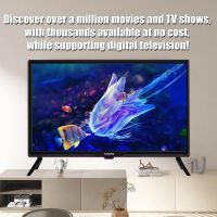 luckyfive CrystalView 24" Android Smart TV | Netflix & Disney+ YouTube Ready | Vibrant FHD Display | Google Play Store | Wi-Fi & Local Channels | HDMI/USB | VESA Mountable - Image 7