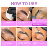 At Home Brow Lamination Kit - DIY Eyebrow Lamination Kit Professional Eye Brow Perm Kit Instant DIY Eyebrow Lift Kit for Fuller Thicker Brows Lasts For Upto 8 Weeks - Image 5