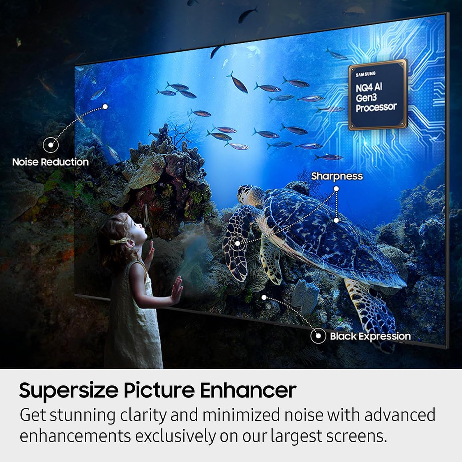 SAMSUNG 115-Inch Class Neo QLED 4K QN90F Series, Vision AI, Mini LED Smart TV (2025 Model, 115QN90F) Neo Quantum HDR+, Object Tracking Sound+ w/Dolby Atmos, Glare Free, Gaming Hub, Alexa Built-in - Image 6