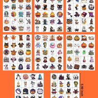 JCFIRE Halloween Temporary Tattoos for Kids, 160 Styles Halloween Party Favors, Treat or Trick Supplies, Crafts for Goodie Bag Stuffers, Birthday Party Decorations Accessories, Games, Toys, Gifts - Image 3