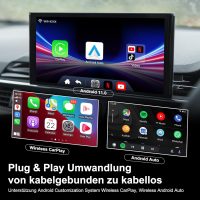 MMB WJUC-PRO Wireless CarPlay Adapter, Android Auto Adapter Online Netflix/SmartTube Multimedia Video, CarPlay Dongle for iPhone, Magic Box 2.0 Carplay for Factory Wired CarPlay Car - Image 2