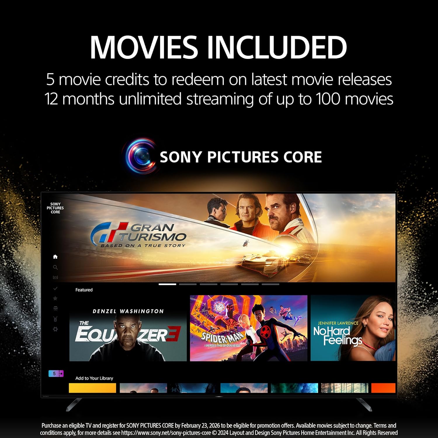 Sony 65 Inch Mini LED QLED 4K Ultra HD TV BRAVIA 7 Smart Google TV with Dolby Vision HDR and Exclusive Features for PlayStation®5 (K-65XR70) - Image 5