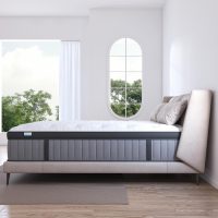 BedStory Plush Queen Mattress 12 Inch - 7-Zone Hybrid Mattress for Targeted Support - Deep Sleep Contouring Pain Relieving Bed in a Box - Fiberglass Free, CertiPUR-US Certified, 365-Night Trial - Image 2