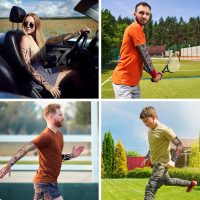 Tatoo Sleeves Men, Women, and Kids – Fake Temporary Tattoo Sleeve for Outdoor Sports, Halloween Decor - Image 4