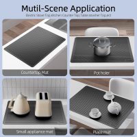Stove Top Cover for Electric Stove - 29.8"L x 20.9" Extra Large Silicone Stove Top Cover Glass Cooktop Protector,Range Covers for Electric Stove,Heat Resistant Thick Stove Cover Mat,Black - Image 9