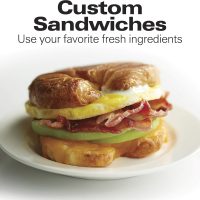 Hamilton Beach Breakfast Sandwich Maker with Egg Cooker Ring, Customize Ingredients, Perfect for English Muffins, Croissants, Mini Waffles, Perfect White Elephant Gifts, Black (25477) - Image 3