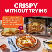 Instant Pot 4-Slice InstantHeat 7-in-1 Air Fryer Toaster Oven, Air Fry, Bake, Toast, Roast, Broil, Warm, and Make Pizza - Image 4