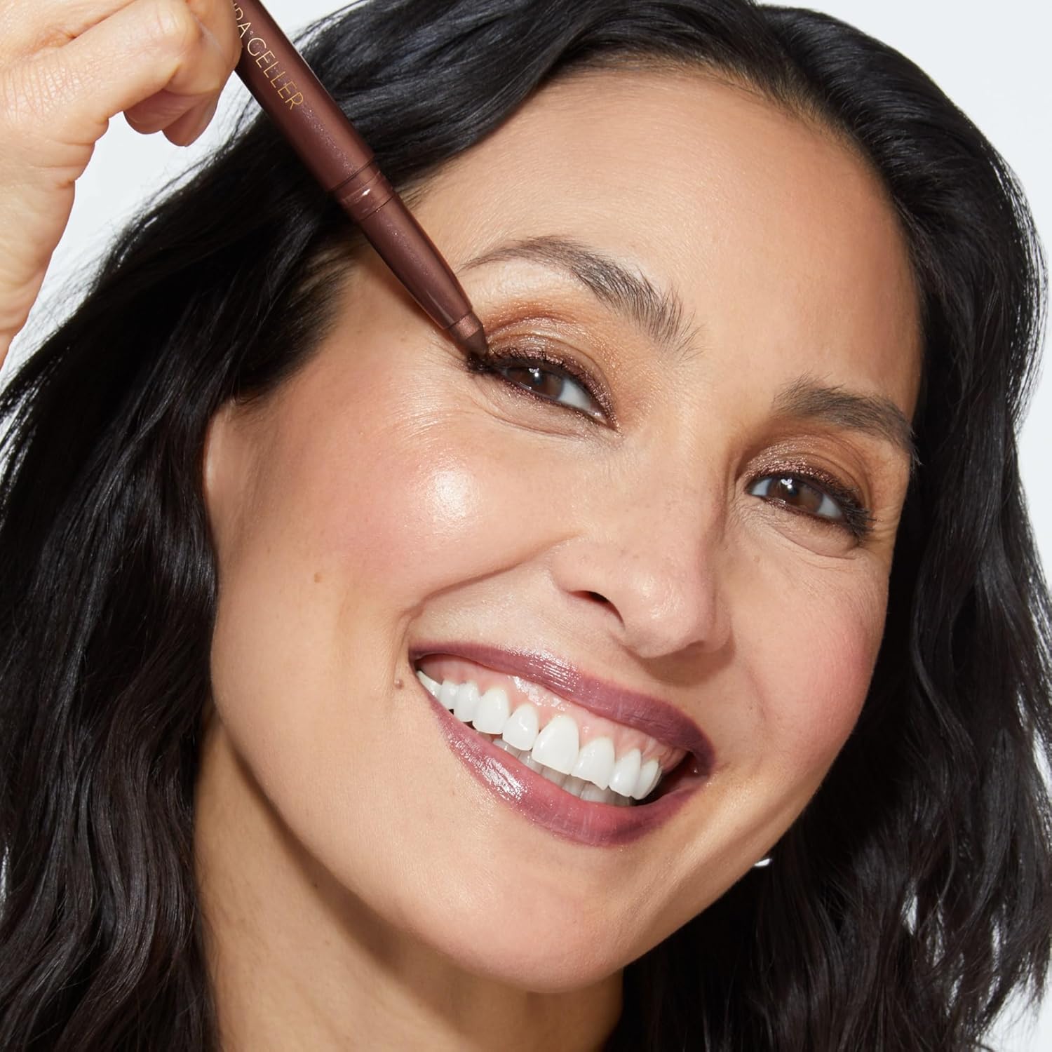 LAURA GELLER NEW YORK Kajal Longwear Kohl Eyeliner Pencil with Caffeine, Smooth & Blendable Makeup, Dark Brown - Image 6