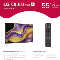 LG 55-Inch Class OLED evo AI 4K G5 Series Smart TV w/Dolby Atmos, Dolby Vision, HDR10, AI Super Upscaling 4K, Filmmaker Mode, Wow Orchestra, Alexa Built-in (OLED55G5WUA, 2025) - Image 3