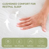 King Mattress, 14 Inch King Hybrid Mattress with Individually Pocket Innerspring for Cooling Motion Isolation & Silent Sleep, Pressure Relief, Edge Support,Medium Firm - Image 5