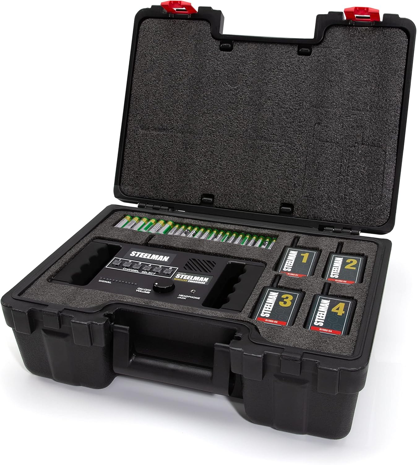 Steelman Wireless ChassisEAR Auto Diagnostic Tool Kit, Identify The Cause of Troubling Vehicle Noises, 4 Transmitters with 50-Foot Range (61082) - Image 2