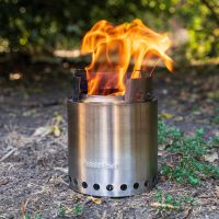 Solo Stove Campfire Camping Stove Portable Stove for Backpacking Outdoor Cooking Great Stainless Steel Camping Backpacking Stove Compact Wood Stove Design-No Batteries or Liquid Fuel Canisters Needed - Image 4