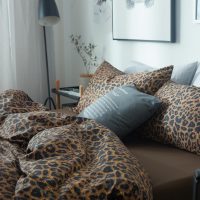 LifeTB Leopard Comforter Set Queen Comforter Set 3 Pieces Leopard Print Comforter Fluffy Soft Microfiber Bedding Set for All Seasons Animal Cheetah Print Queen Size Comforter with 2 Pillowcases - Image 8
