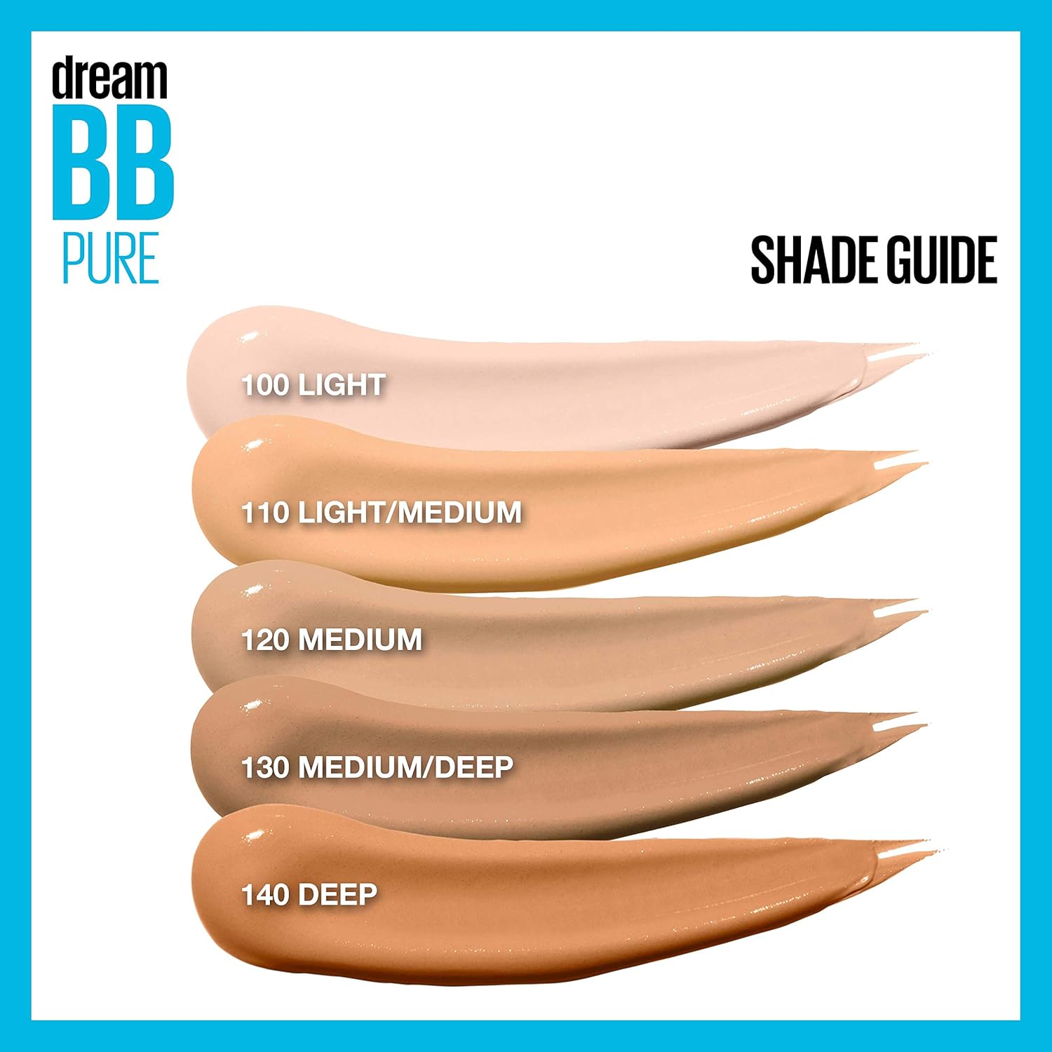 Maybelline Dream Pure Skin Clearing BB Cream, 8-in-1 Skin Perfecting Beauty Balm With 2% Salicylic Acid, Sheer Tint Coverage, Oil-Free, Light/Medium, 1 Count - Image 8