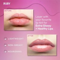 Ruby Kisses Hydrating Lip Gloss Clear Hydrating Lip Gloss (3 PACK) - Image 3