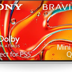 Sony 65 Inch Mini LED QLED 4K Ultra HD TV BRAVIA 7 Smart Google TV with Dolby Vision HDR and Exclusive Features for PlayStation®5 (K-65XR70)