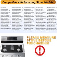 Stove Top Covers For Samsung Gas Range Burners Stove Guard Cover Reusable Washable Keep Stove Clean Stove Liners Stove Mat Non-Stick Mat Gas Stove Protectors 2 Pcs - Image 3