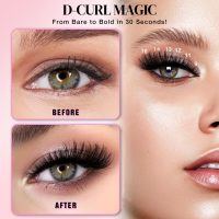 Lash Clusters Kit, DIY Cluster Eyelash Extensions 9‑16mm, 30D+40D, 280pcs Fluffy D Curl Natural Lashes with Lash Bond and Seal, Tweezers–Waterproof Fake Cat Eye Wispy Individual Clusters(16MIX1-1-S) - Image 5