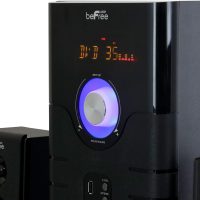 beFree Sound 5.1 Channel Bluetooth Surround Sound Speaker System in Blue - Image 3