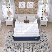 King Size Mattress, 12 Inch King Mattress in a Box, Medium Plush Pocket Spring and Gel Memory Foam for Superior Comfort, Pressure Relief, Strong Edge Support - Image 6