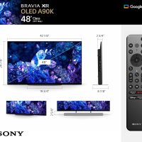 Sony XR48A90K 48 Inch 4K Bravia XR OLED High Definition Resolution Smart TV with 2 Year Amber Protection Plan (2022) - Image 5