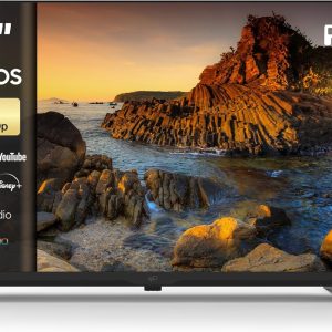 FPD 40 Inch Smart TV 1080p Full HD Powered by Tizen OS Compatible with Dolby Audio, HDR 10, HDMI, Voice Control, WiFi, Bluetooth, Built-in Google Cast, Flat Screen Television (AT40-P1, 2025)