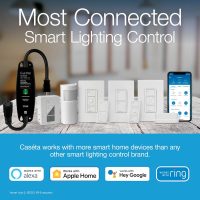 Lutron Caseta Smart Lighting Smart Hub Repeater, Expands The Range of Caseta Up to 60 Feet, Works w/ Alexa, Apple Homekit, Google Home, PD-REP-WH, White - Image 2